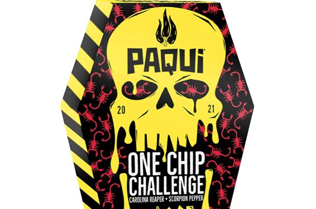 Box of Paqui spicy chip.