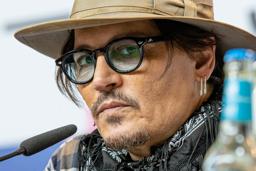 Johnny Depp is famous for his iconic anchor beard