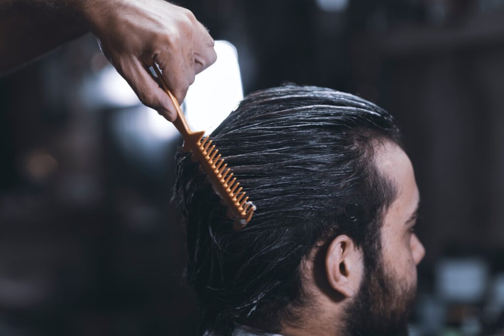 textured cut is the best men's haircut for thinning hair
