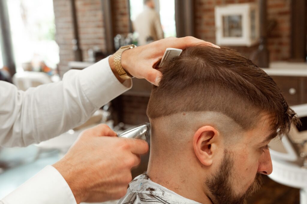 buzz cut is the best men's haircut for thinning hair