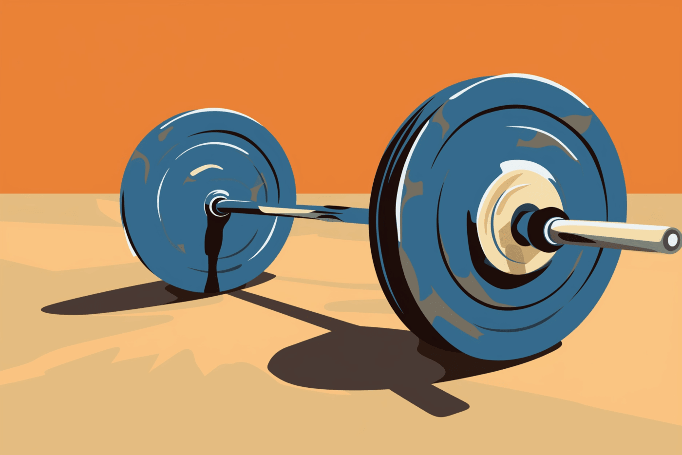 A loose barbell