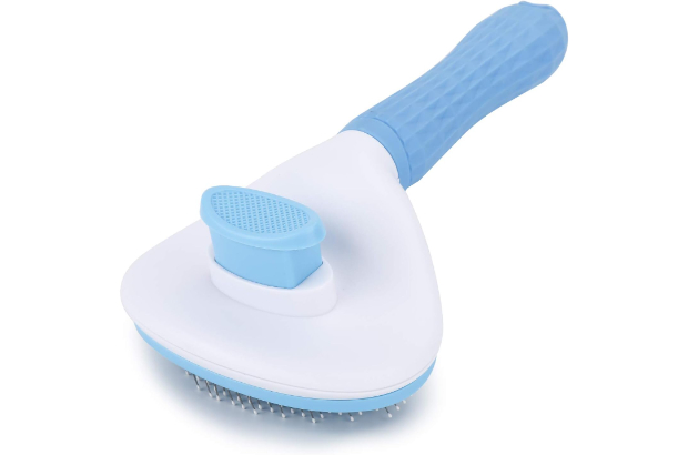 10. Depets Self-Cleaning Slicker Brush