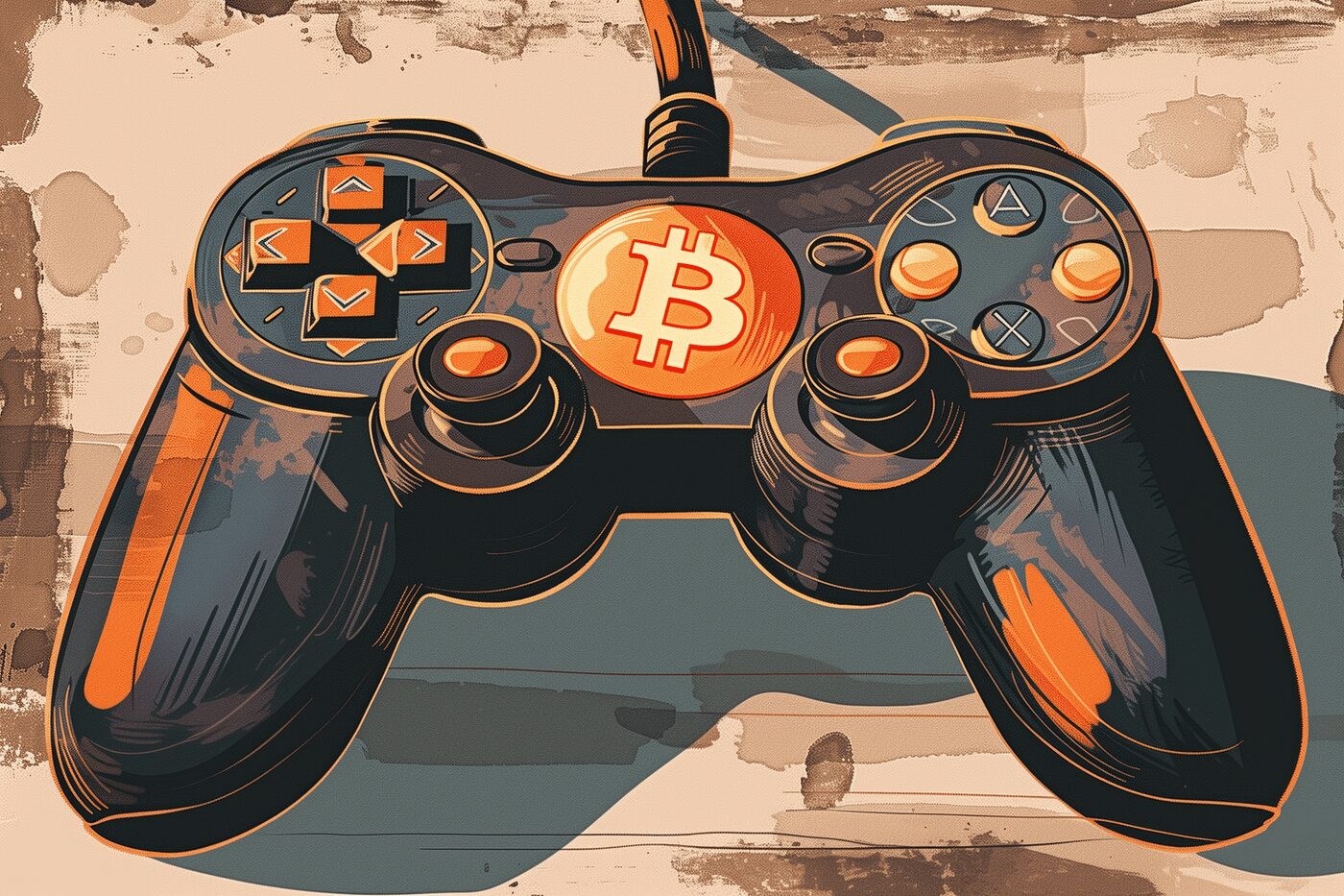 a Bitcoin video game controller