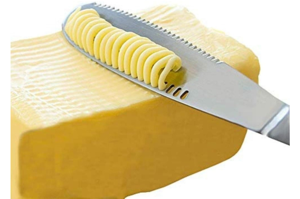 5. Simple Spreading 3-in-1 Stainless Steel Butter Knife Spreader