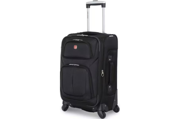 2. SwissGear Sion Expandable Carry-On Spinner Luggage