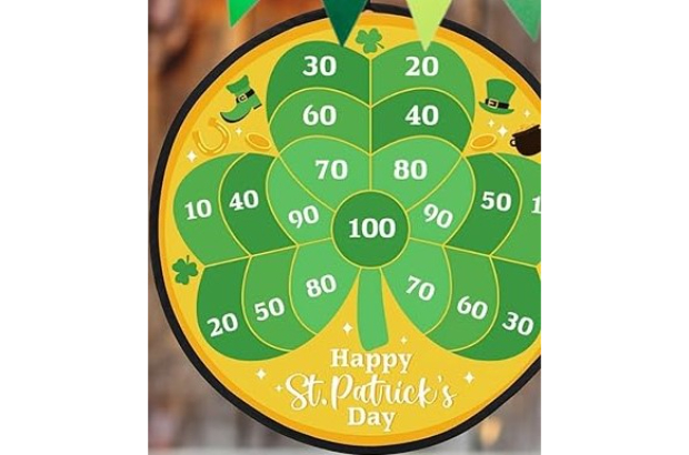 Percozzi St. Patrick’s Day Dart Board