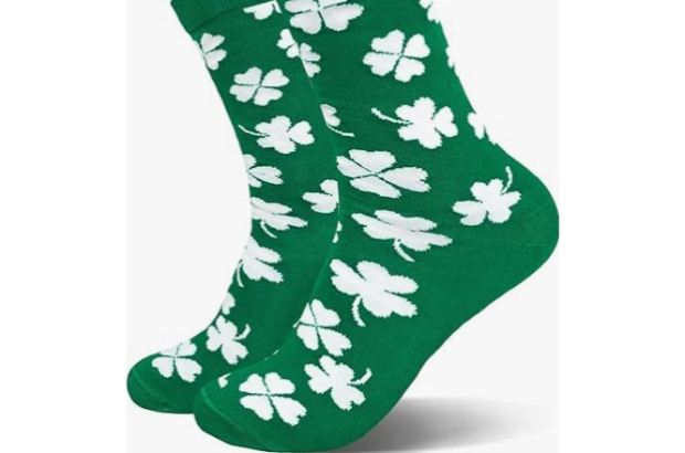 THREE IN St. Patrick’s Day Socks