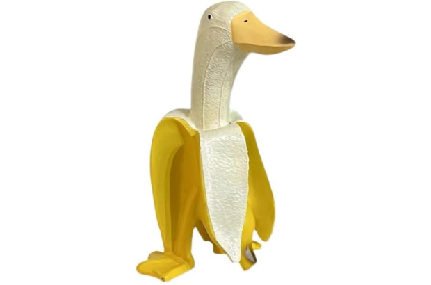 11. JACE Banana Duck Garden Statue