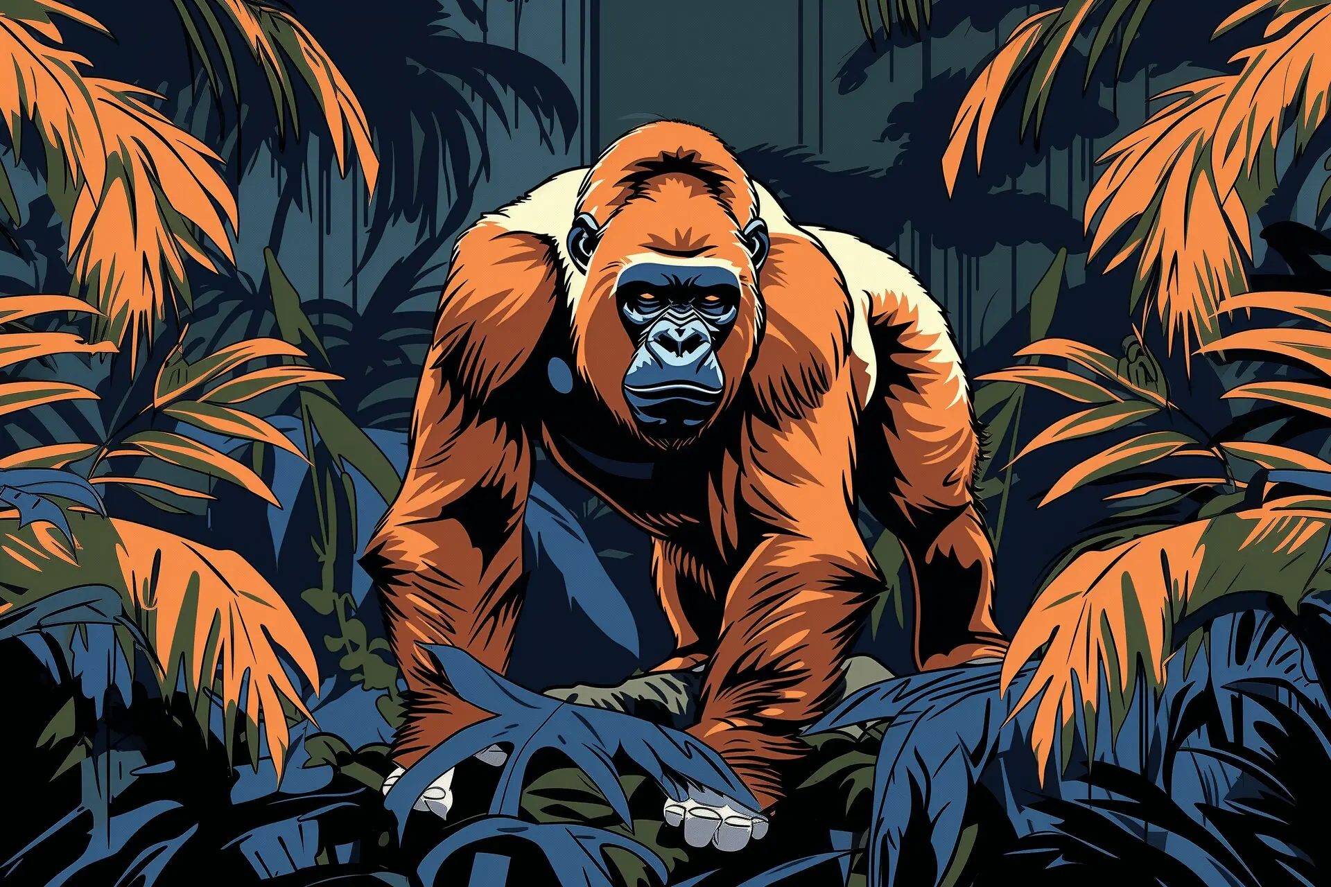 gorilla lead image (1) Drawing of a gorilla