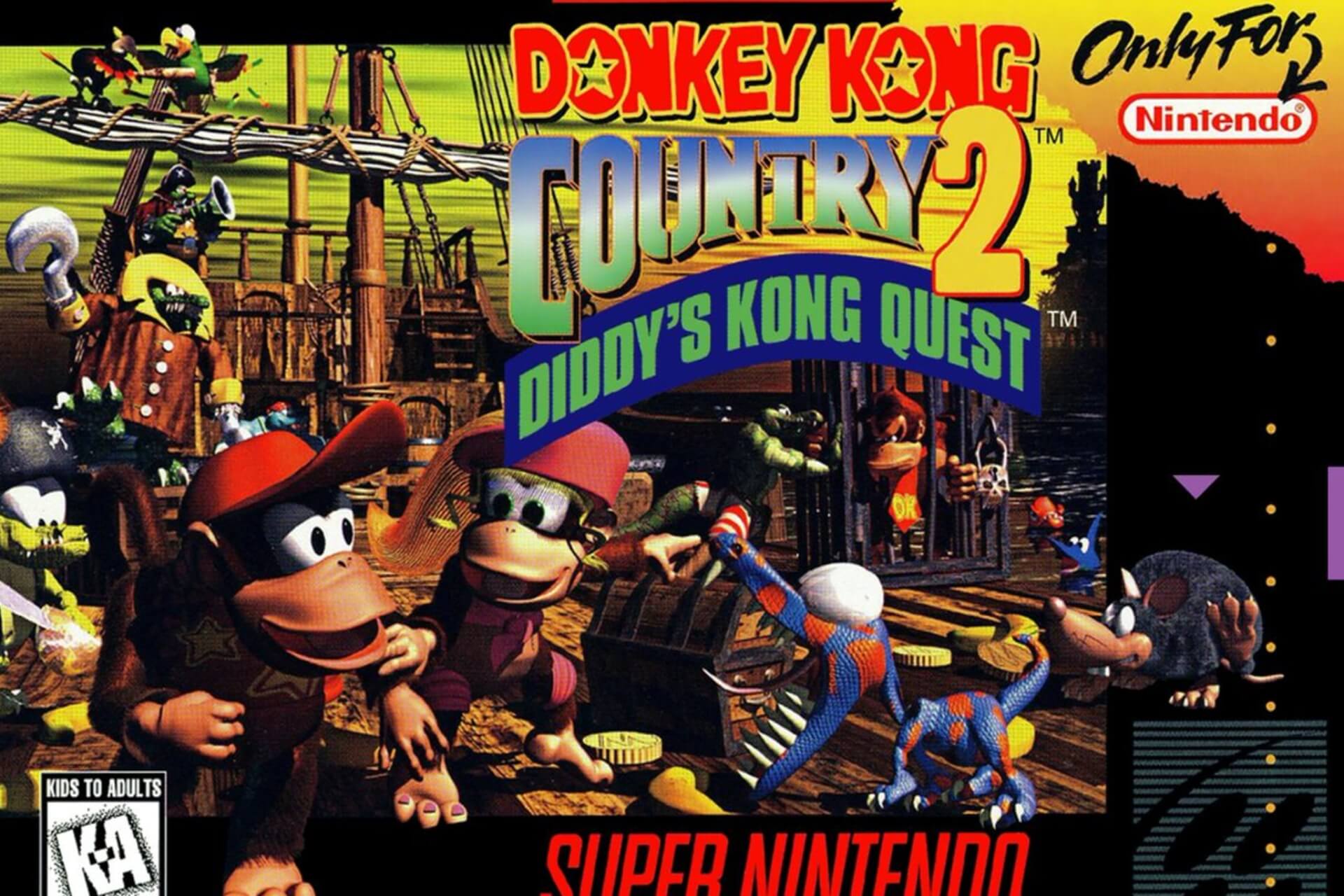 Cover of Donkey Kong Country 2