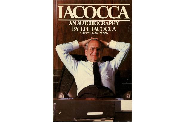 The book 'Iacocca' by Lee Iacocca.